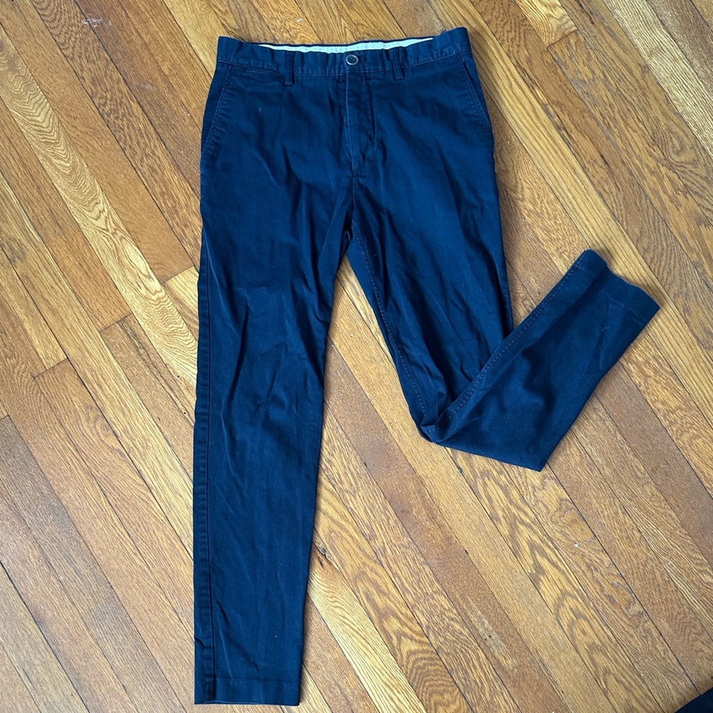 Navy Blue Men’s Zara Chinos